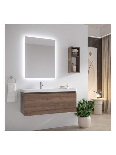 Долен шкаф за баня Space 100 с лакирано покритие