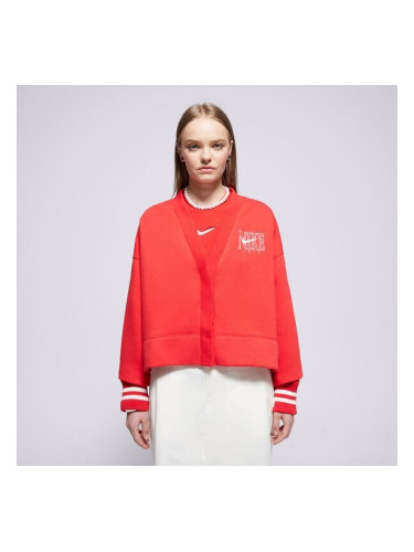 Nike Суитчър Със Закопчаване W Nsw Phnx Crdgn дамски Дрехи Суичъри HJ0946-657 Червен