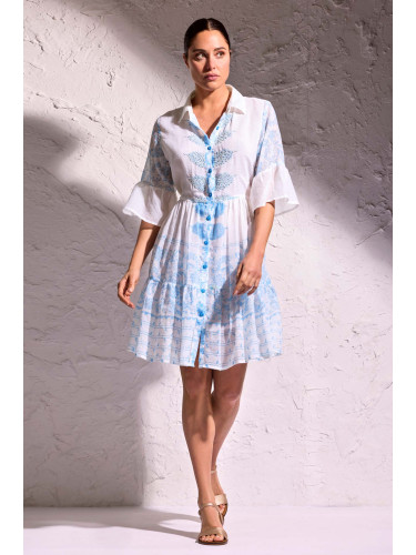 Плажна рокля тип риза David Beachwear Rachel