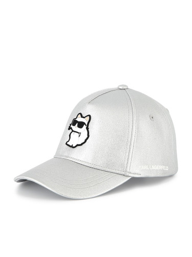 Шапка с козирка KARL LAGERFELD Z30392 Сив