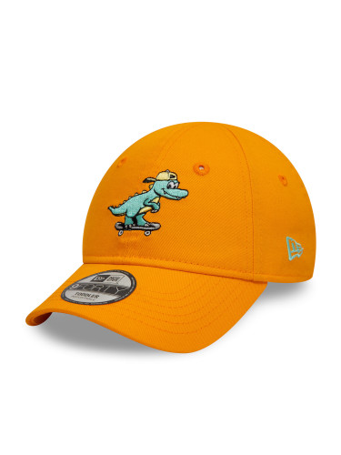 Шапка с козирка New Era Jr Dinosaur 9FORTY 60595418 Жълт