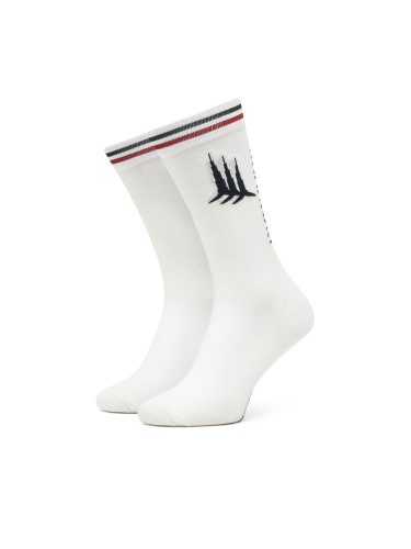 Дълги чорапи Aeronautica Militare 251CZ010L499 Бял