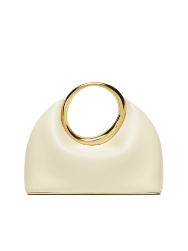Дамска чанта JACQUEMUS Mini ring handbag 241BA395 Екрю