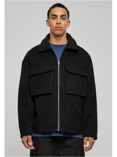 Мъжко яке в черен цвят Urban Classics Big Pocket