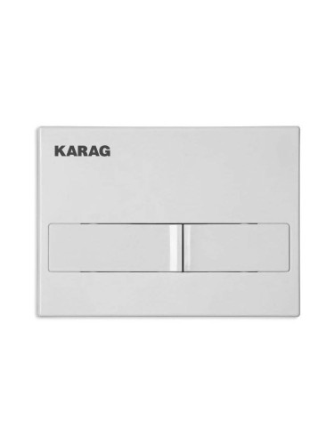 Бутон за вградено тоалетно казанче Carina C226-0130 Бял