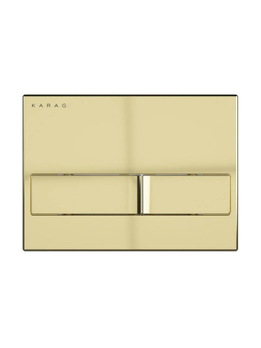 Бутон за вградено тоалетно казанче Carina C226-029 Златен Мат