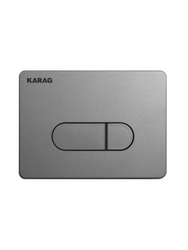 Бутон за вградено тоалетно казанче Siena S228-0180 Мат Хром