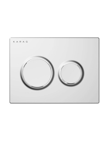 Бутон за вградено тоалетно казанче Olimpos O230-002 Хром