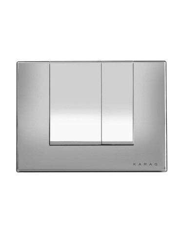 Бутон за вградено тоалетно казанче Alinda A227-002 Хром