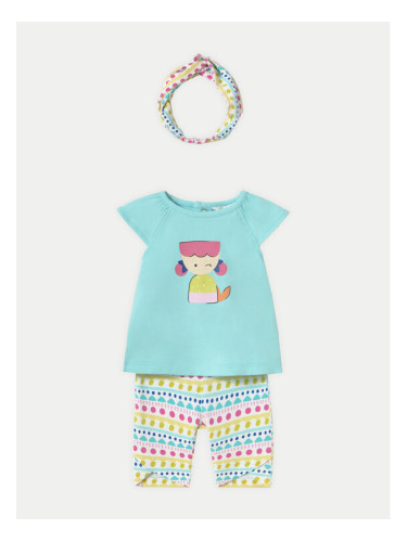 Mayoral Комплект тишърт и клин 1763 Цветен Regular Fit