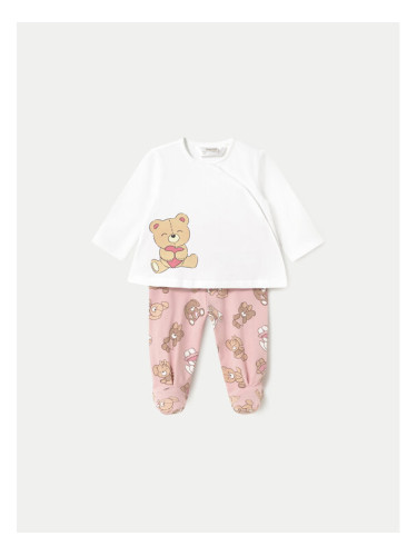 Mayoral Комплект блуза и ританки 1588 Розов Regular Fit