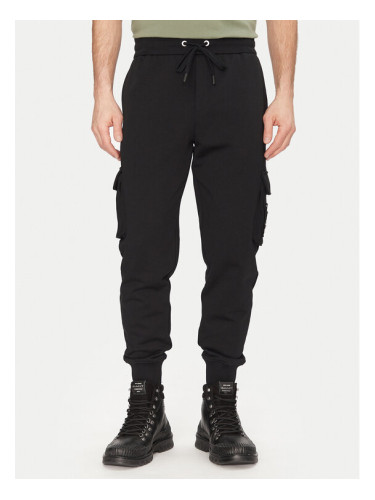 Moose Knuckles Долнище анцуг Hartsfield M33MR777 Черен Regular Fit