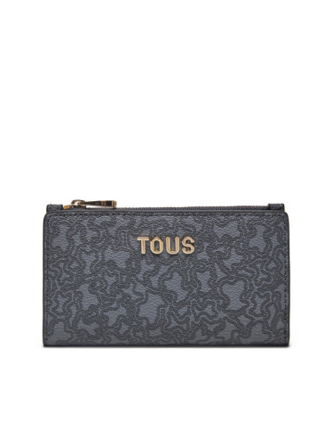 TOUS Портфейл Kaos Mini Lines 2002183547 Сив