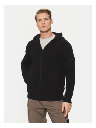 Stone Island Кардиган 8115528FA Черен Regular Fit