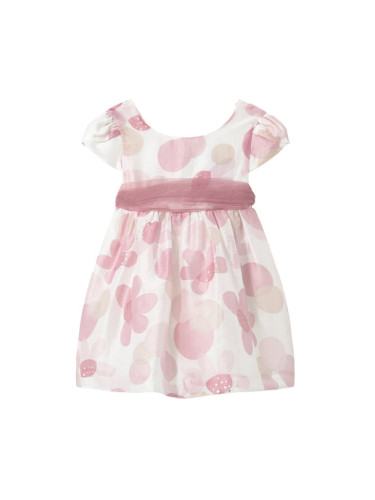 Mayoral Елегантна рокля 1905 Розов Regular Fit