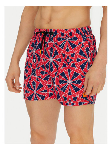 Save The Duck Плувни шорти DW1222M SIPO20 Червен Regular Fit