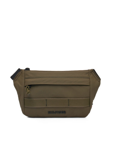 Tommy Hilfiger Чанта за кръст Th Colour Bumbag AM0AM13220 Зелен