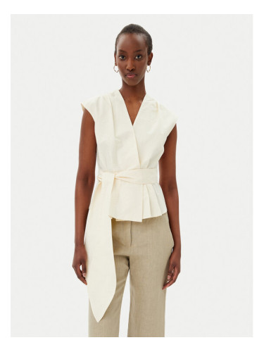 Marella Блуза Bronzo 2513161072200 Екрю Slim Fit