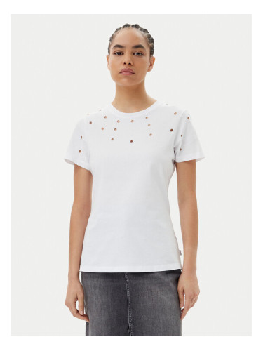 Silvian Heach Тишърт GPP25070TS Бял Regular Fit