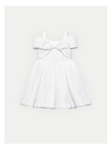 Abel & Lula Елегантна рокля 5031 Бял Regular Fit