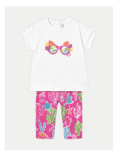 Mayoral Комплект тишърт и клин 1739 Цветен Regular Fit