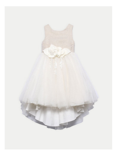 Abel & Lula Елегантна рокля 5032 Бежов Regular Fit