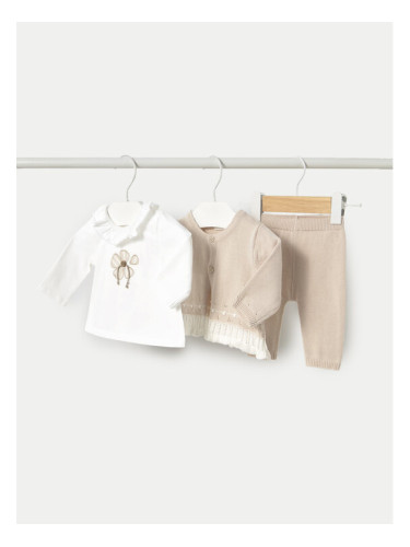 Mayoral Детски комплект 1589 Бежов Regular Fit