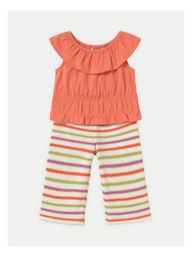 Mayoral Комплект блуза и панталон 1575 Цветен Regular Fit