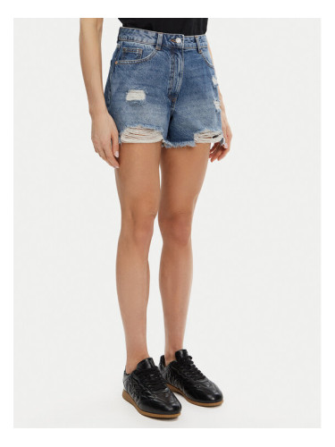 Silvian Heach Дънкови шорти GPP25123SH Тъмносин Regular Fit