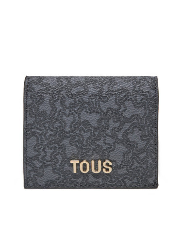 TOUS Портфейл Kaos Mini Lines 2002183648 Сив