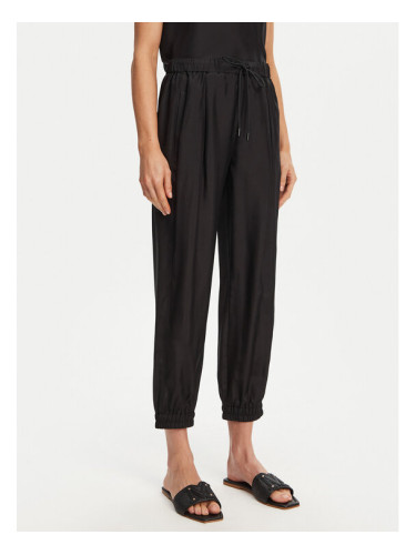 Marella Текстилни панталони Abetaia 2513131095 Черен Relaxed Fit