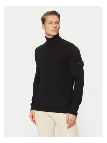 Stone Island Поло 8115565FC Черен Regular Fit