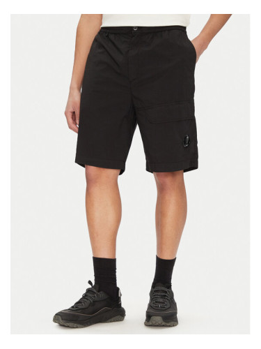 C.P. Company Шорти от плат 18CMBE172A006439G Черен Relaxed Fit