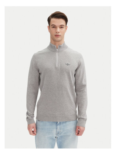 Aeronautica Militare Пуловер 251MA1489L506 Сив Regular Fit