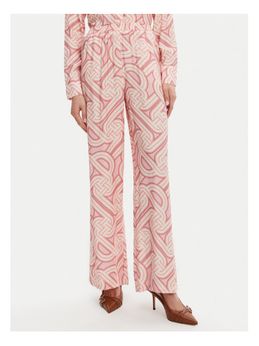 Silvian Heach Текстилни панталони GPP25396PA Розов Regular Fit