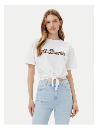 Silvian Heach Тишърт Knippi GPP25190TS Бял Regular Fit