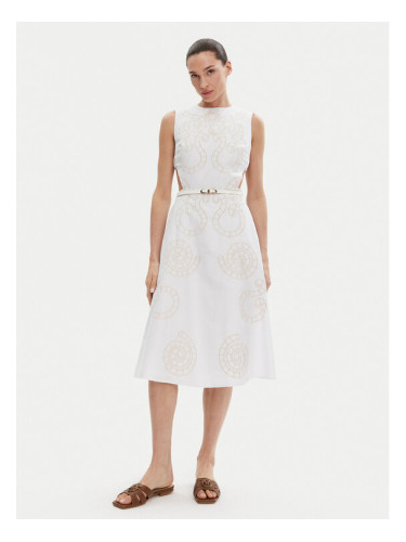 Silvian Heach Ежедневна рокля GPP25342VE Бял Regular Fit