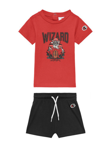 Champion Комплект тишърт и панталонки 307013 Цветен Regular Fit