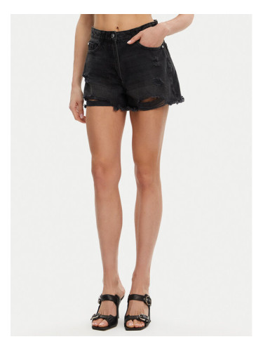 Silvian Heach Дънкови шорти GPP25123SH Черен Regular Fit