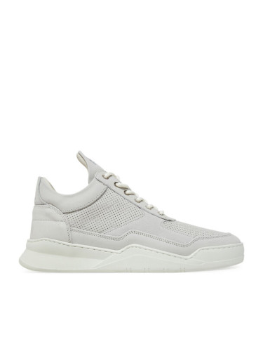 Filling Pieces Сникърси Low Top Ghost Panel 25255111855 Бял
