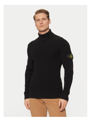 Stone Island Поло 8115552C2 Черен Regular Fit