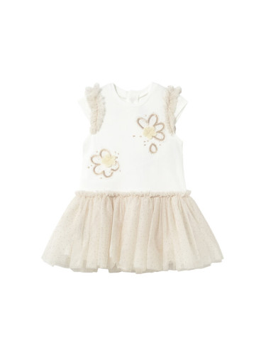 Mayoral Ежедневна рокля 1904 Бежов Regular Fit