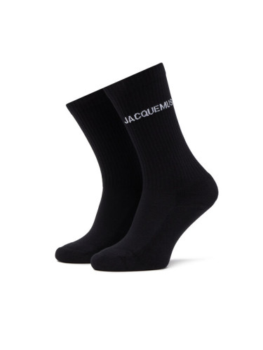 JACQUEMUS Дълги чорапи 21H213AC003-5000 Черен