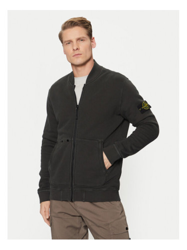 Stone Island Суитшърт 811565241 Сив Regular Fit