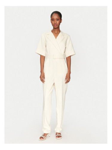 Marella Гащеризон Banana 2513241011 Бял Slim Fit