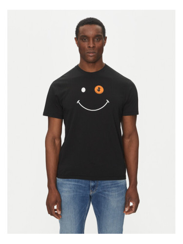 Save The Duck Тишърт DT1197M BESY20 Черен Regular Fit