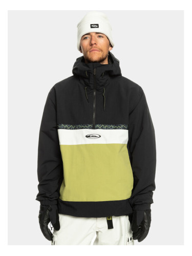 Quiksilver Анорак Steeze Jk Snjt EQYTJ03421 Черен Regular Fit