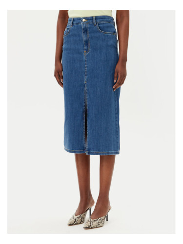 Marella Дънкова пола Liquore 2515101041 Син Regular Fit