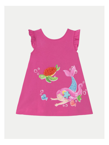 Mayoral Лятна рокля 1927 Розов Regular Fit