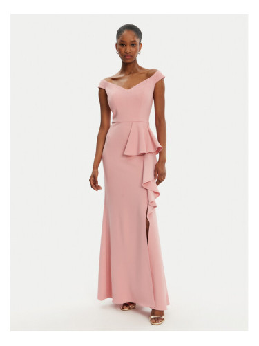 Rinascimento Официална рокля CFC0122859003 Розов Regular Fit